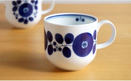 【白山陶器】【BLOOM】ブルーム マグカップ 2柄 食器 皿 【波佐見焼】 [TA30] 波佐見焼