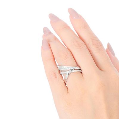 ふるさと納税 大月市 【サイズ:13号】1.0CT ダイヤモンド リング R3705DI-P |  | 02