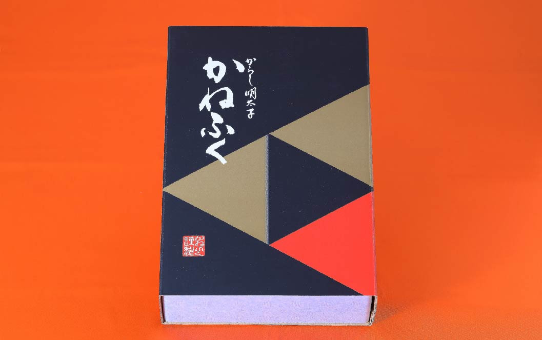 かねふく <無着色> 辛子明太子 2Lサイズ 1kg (一本物1kg×1箱) めんたいこ