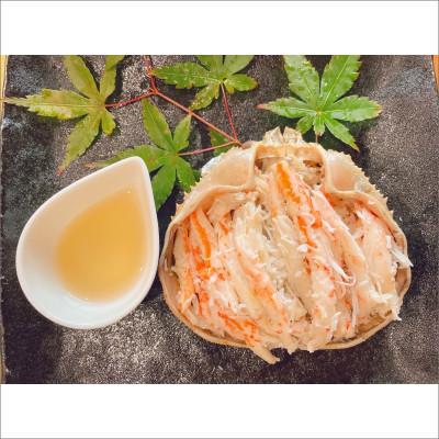 ふるさと納税 京丹後市 京都・京丹後産　松葉がにの甲羅盛200g×1(土佐酢付き) |  | 02