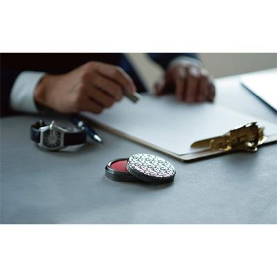 ふるさと納税 岐南町 朱肉ケース　ハニカム　パール |  | 03