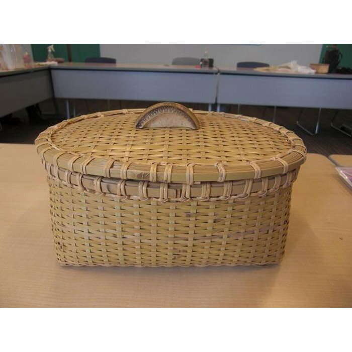 【ふるさと納税】整理かご4　※受注生産につき、発送までに最大2ヶ月程かかる場合あり ｜ 竹工芸 伝統工芸品 日用品 雑貨 栃木県 大田原市