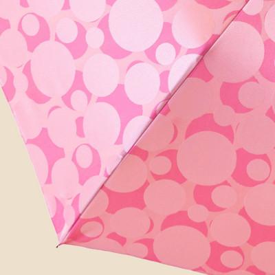 ふるさと納税 都留市 婦人折傘　ノルディックバブル(ピンク)槙田商店の傘職人が作る北欧テイストの日本製晴雨兼用傘 |  | 03