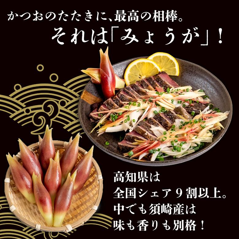 秀品 すさきのみょうが 1kg 生産量日本一 産地直送 秀品 かつおのたたき 薬味 高知県 高知 須崎 須崎市 すさき みょうが 茗荷 かつおたたき 藁焼き鰹  ぽん酢 玉ねぎ ねぎ しょうが 甘酢漬