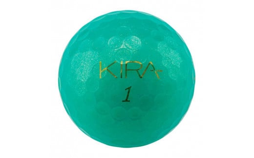 ゴルフボール KIRA DIAMOND2 12球入 3ダース【ターコイズ】