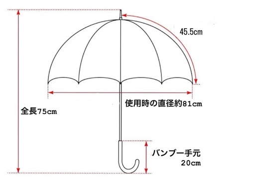 【HiraTen】播州織レディース日傘「水玉シリーズ」＜長傘＞ライトグリーン　60-20-N-GR