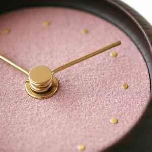 はなもっこ 置時計 【桜鼠 ブラック】