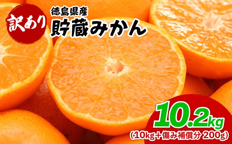 みかん 訳あり 10.2kg 10kg+傷み補償分200g 熟成 柑橘 フルーツ 果物 みかん ミカン みかん 蜜柑 訳ありみかん 家庭用 オレンジ 徳島県 勝浦町 佐那河内村