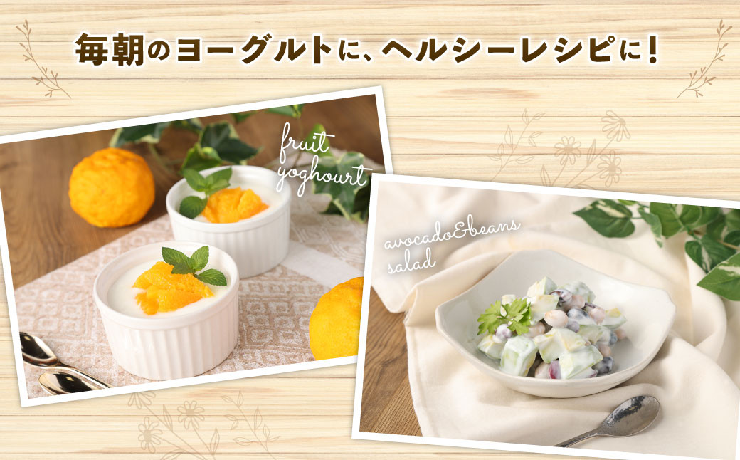 球磨の恵みヨーグルトセット 計4000g（加糖・砂糖不使用）1000g×各2個セット