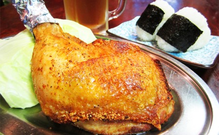 ふじむら骨付鶏  王道の若鶏2本セット　骨付き鳥・骨付き鶏・ローストチキン 焼き鳥 鶏肉 チキンレッグ 骨付き肉