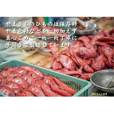 ふるさと納税 南伊豆町 やまきちの厳選人気2種!　真あじ&金目鯛ひもの |  | 01