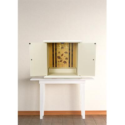 ふるさと納税 海南市 和歌山県海南市 紀州塗り ミニ仏壇 小 白練 どんなお部屋にも合うシンプル&モダンなミニ仏壇 |  | 02