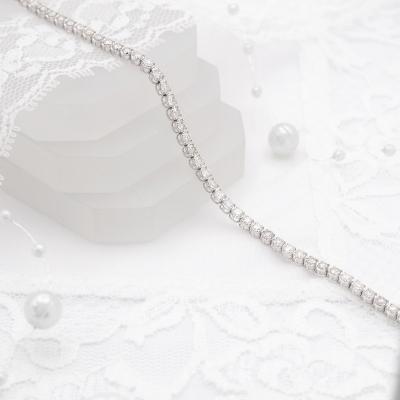 ふるさと納税 甲府市 PT950/K18WG 3.0ctダイヤモンドブレス　HH018927 |  | 01