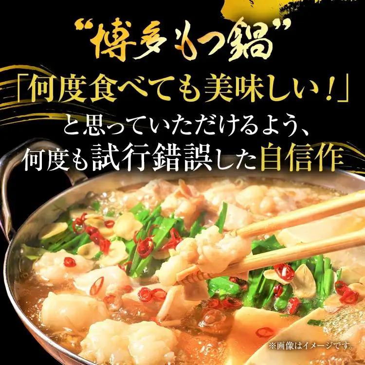 【訳あり】 博多醤油もつ鍋10人前（2人前×5セット） 九州 福岡 MEAT PLUS CP047