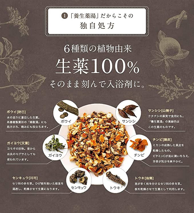 再春館製薬所「暮らしの養生セット」 養生薬湯［医薬部外品］5回分 / 薬膳スープ粥4食 