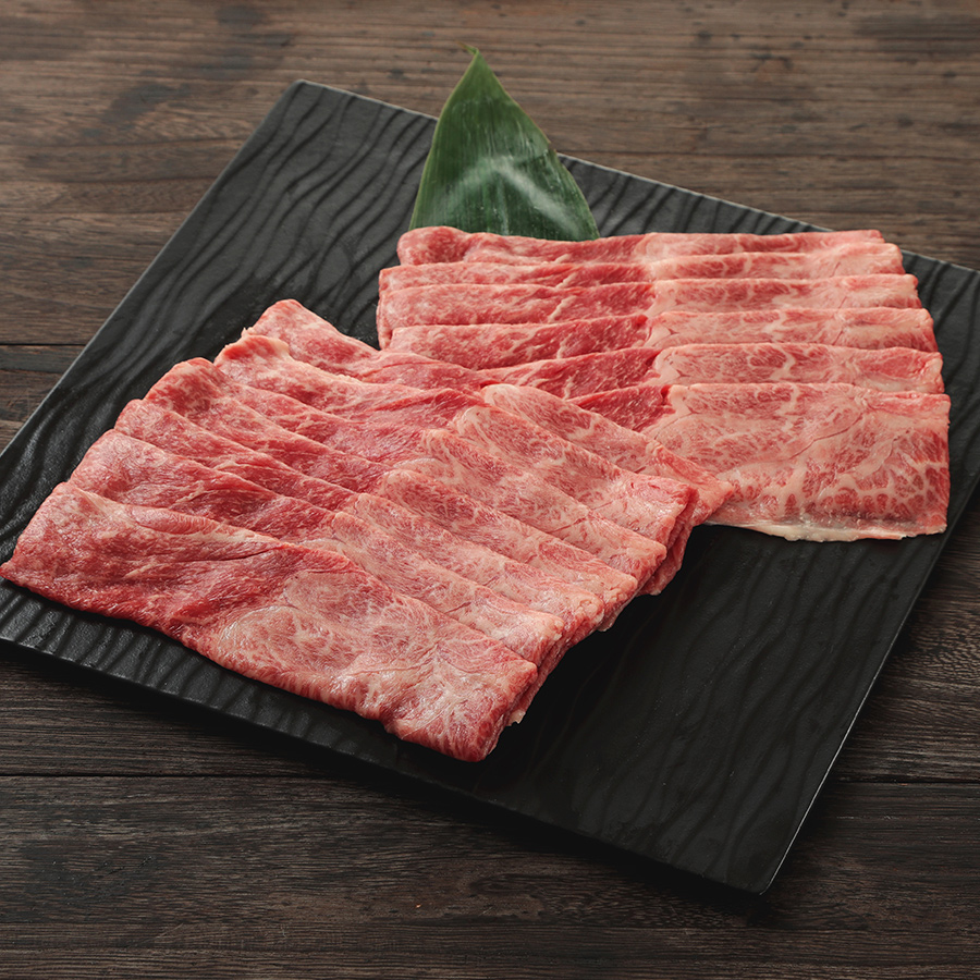 ＜小川ミート＞Ａ5等級「飛騨牛」【雌牛】赤身肉すき焼き用（カタ）500ｇ