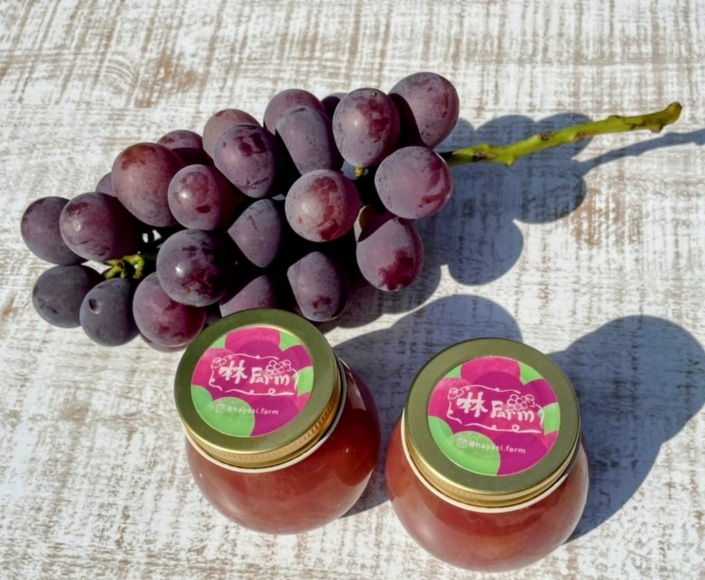 犬山産「巨峰ジャム」120g　3個入り（予約受付） ｜ ジャム セット 3個 ぶどう ブドウ 巨峰 洋菓子 和菓子