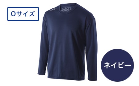 I4-05O【カラー：ネイビー サイズ：O】リカバリーウェア A.A.TH/ ロングTシャツ（品番：AAJ99302）