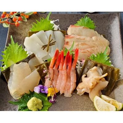 ふるさと納税 魚津市 究極の昆布〆　1段5種盛【急速冷凍品】 |  | 01