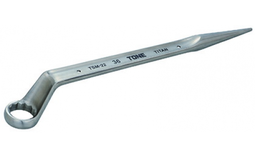 
チタンシノ付めがねレンチ（トルシアボルト用） TSM-22　工具　TONE　トネ 15001-30025319
