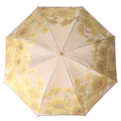 ふるさと納税 富士河口湖町 槙田商店【晴雨兼用折りたたみ傘】”絵おり” 向日葵 |  | 02