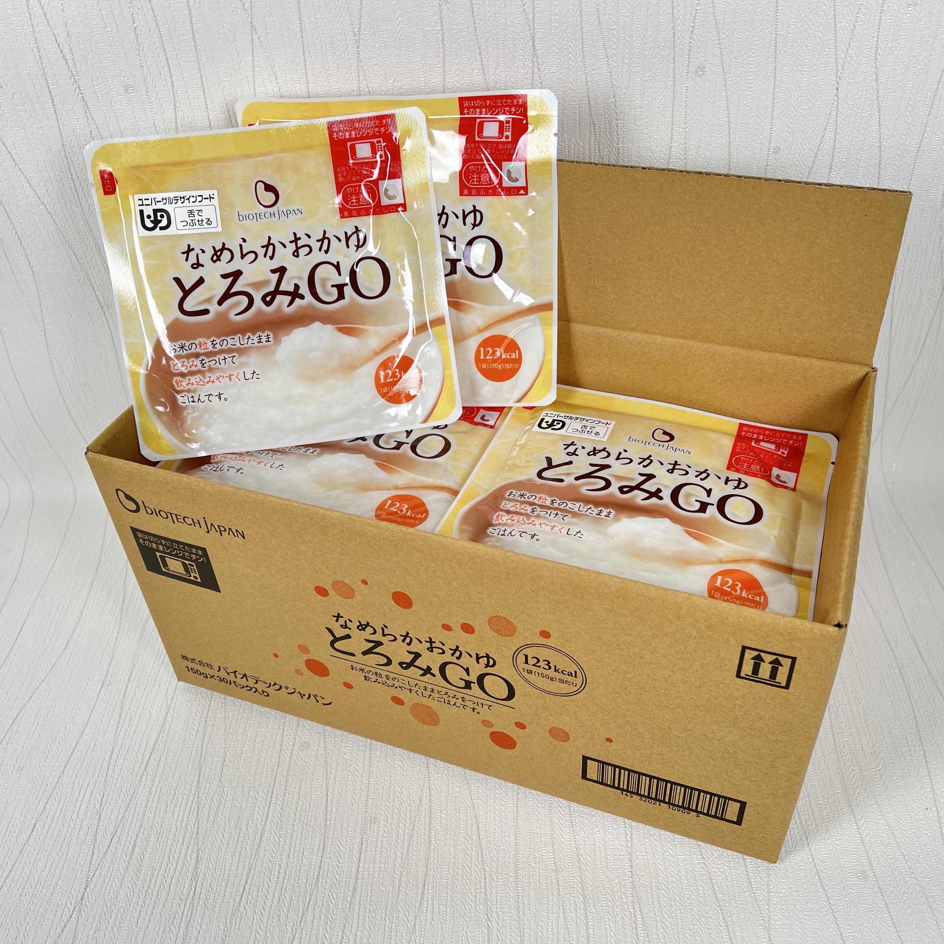 【やわらか食品】【6ヶ月定期便】 とろみGO 150g×30個×6回 バイオテックジャパン 1V66092