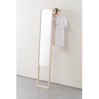 ふるさと納税 東川町 センの木の家具 Tatekake Mirror【0001-048】 |  | 01