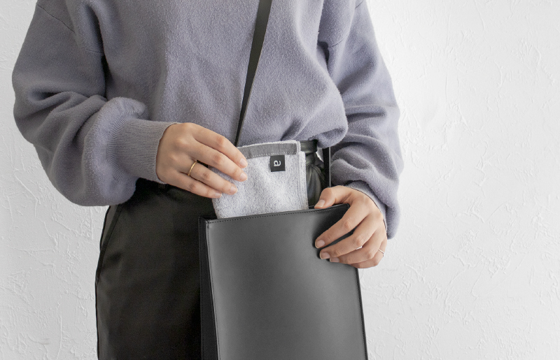 【数量限定】a towelハンドタオル 10枚セット インディゴグレー＜スピード発送＞