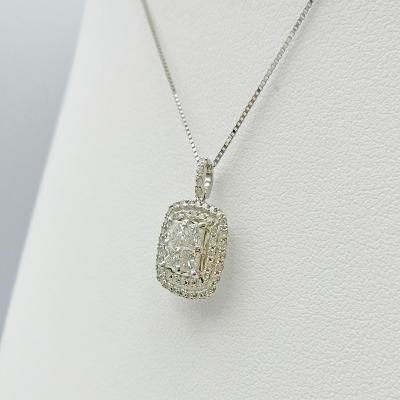 ふるさと納税 甲府市 甲府市発 プラチナ ダイヤモンドペンダント pt900 0.7ct [PP-2959PT] |  | 01