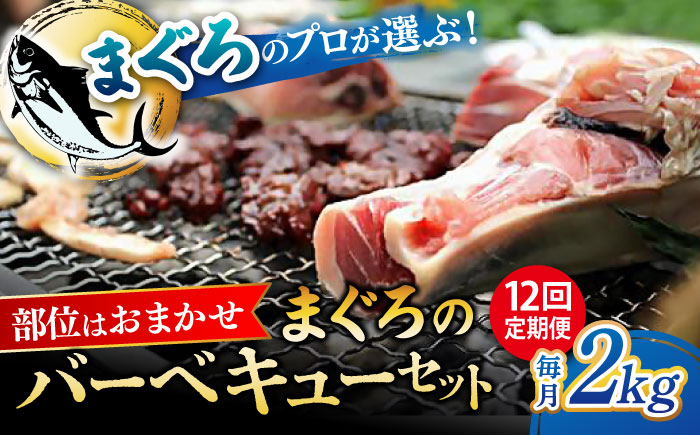 
            【全12回定期便】まぐろ おまかせバーベキューセット 冷凍約2kg 鮪 マグロ BBQ 魚 横須賀【横須賀商工会議所 おもてなしギフト事務局（本まぐろ直売所）】 [AKAK031]
          