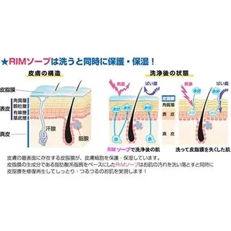【保湿洗顔フォーム(顔・体)】RIMソープ-S(据置タイプ)【1209129】