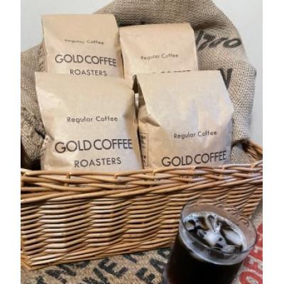 ふるさと納税 守口市 ゴールド珈琲のアイスコーヒーセット(豆)2kg |  | 03