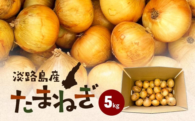 
            淡路島産たまねぎ 5kg 玉ねぎ タマネギ 甘い 兵庫県 洲本市 淡路島 [№5395-0452]
          