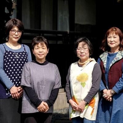 風呂敷 叶模様の風呂敷 小サイズ(紺) ふろしき 小郡市 福岡