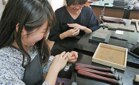 彫金 テクスチャーリング 制作 体験 コース 2名 FABBRICA OSAWA ／ 体験チケット