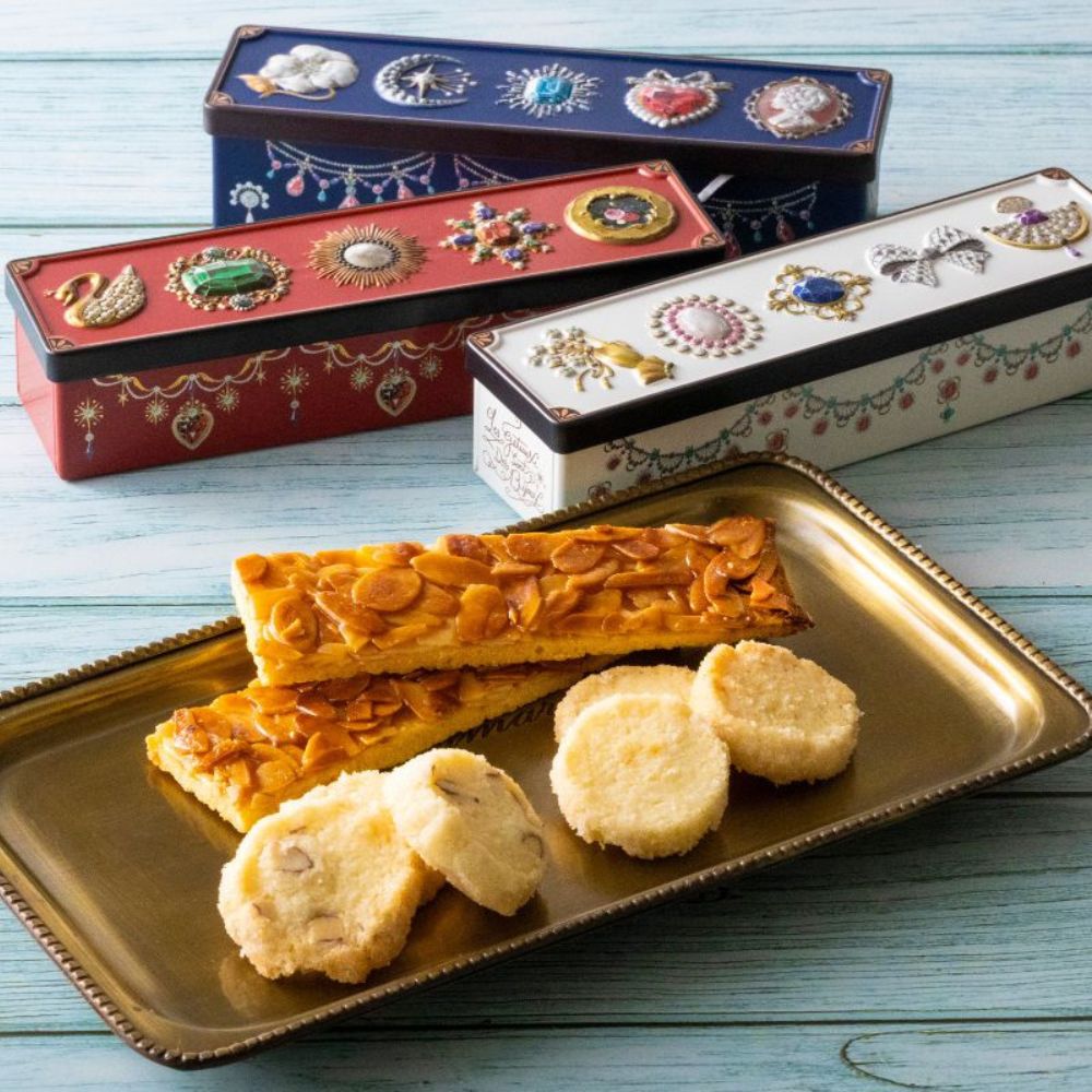 Yu-YuRiA 缶入りお菓子セット（アーモンドフロランタン・ココナッツサブレ・アーモンドサブレ）│ギフト スイーツ 母の日 父の日  バレンタイン ホワイトデー