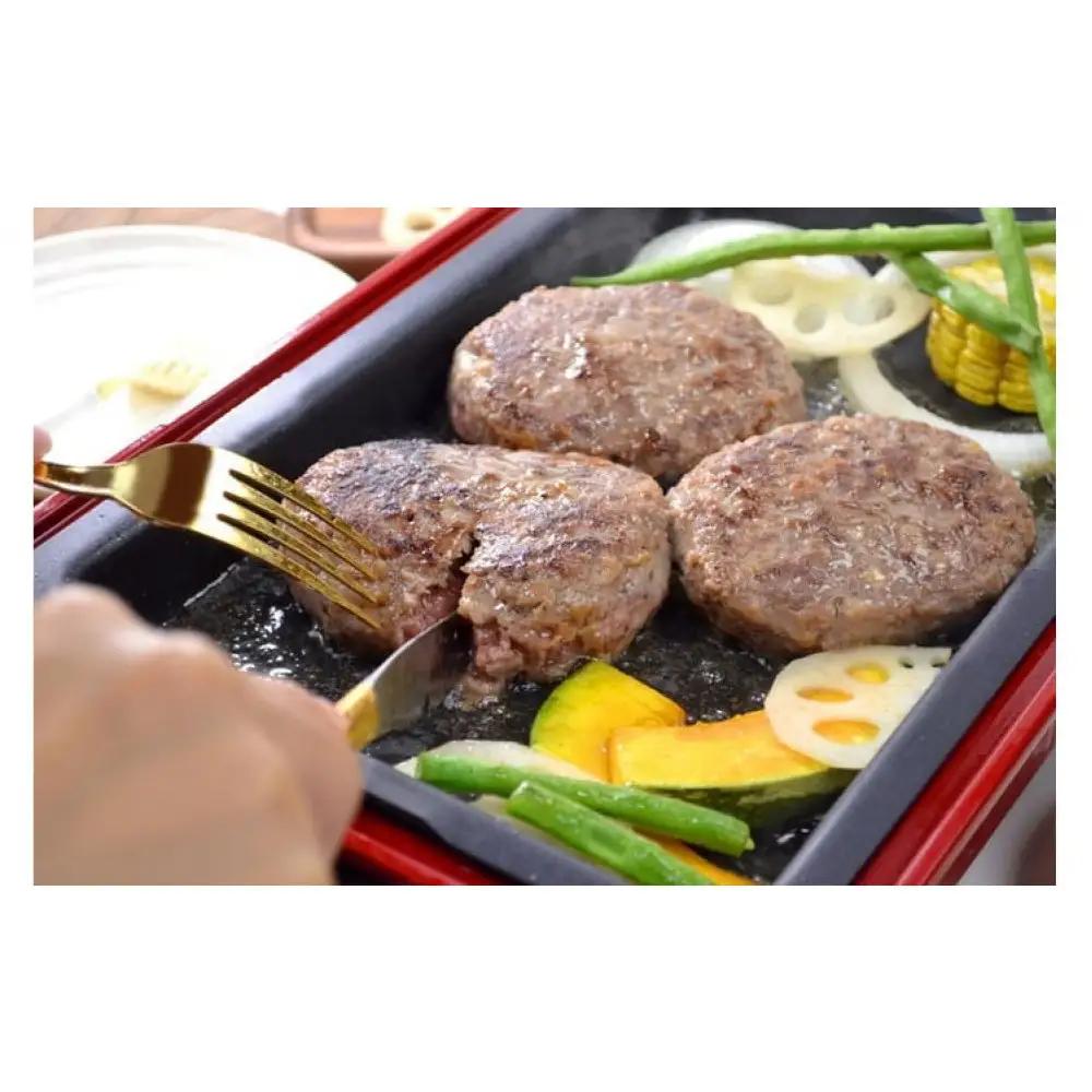 ハンバーグ 牛肉 【モンドセレクション受賞】＼黒毛和牛・国産牛／（冷凍5個ソース付） 相模原名物福よしのとろけるハンバーグ｜食品