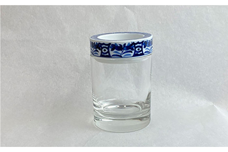 【美濃焼】SaiSui Blue（間取藍花）【大東亜窯業】【TOKI MINOYAKI返礼品】≪土岐市≫ 鉢 プランター インテリア かわいい おしゃれ 園芸 ガラス 陶磁器 磁器 コンパクト 水耕栽