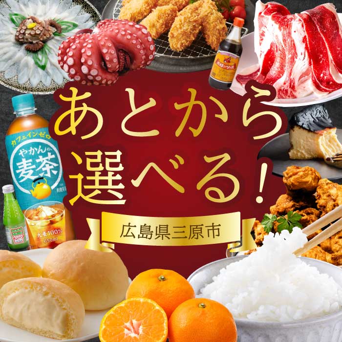 【ふるさと納税】＼1万円から選べる！／あとからセレクト【ふるさとギフト】 広島県 三原市 八天堂 コーラ お米 柑橘 スイーツ 234001-r