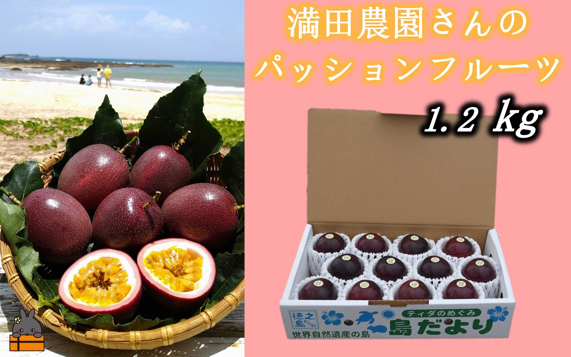 徳之島のてぃだ（太陽）をたっぷり浴びて育ちました！