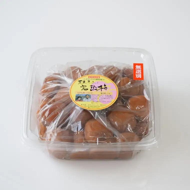 紀州南高梅使用　はちみつうす塩味完熟梅干し 無選別1kg / 和歌山 梅干し 紀州南高梅 南高梅 梅干 梅 うめ 肉厚【tec971A】