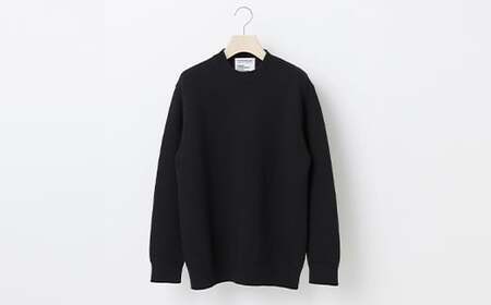 ≪先行予約≫【THISISASWEATER.】A1 : A SWEATER IS ORDINARY BLACK ブラック カシミヤセーター 服 洋服 ユニセックス メンズ レディース ブランド 数量限定 山形県 山辺町 サイズ4 yt-soxxk4