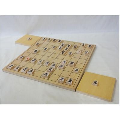 ふるさと納税 東大阪市 棋になる折れ盤2【蝶番がない折り盤】将棋駒駒台付フルセット