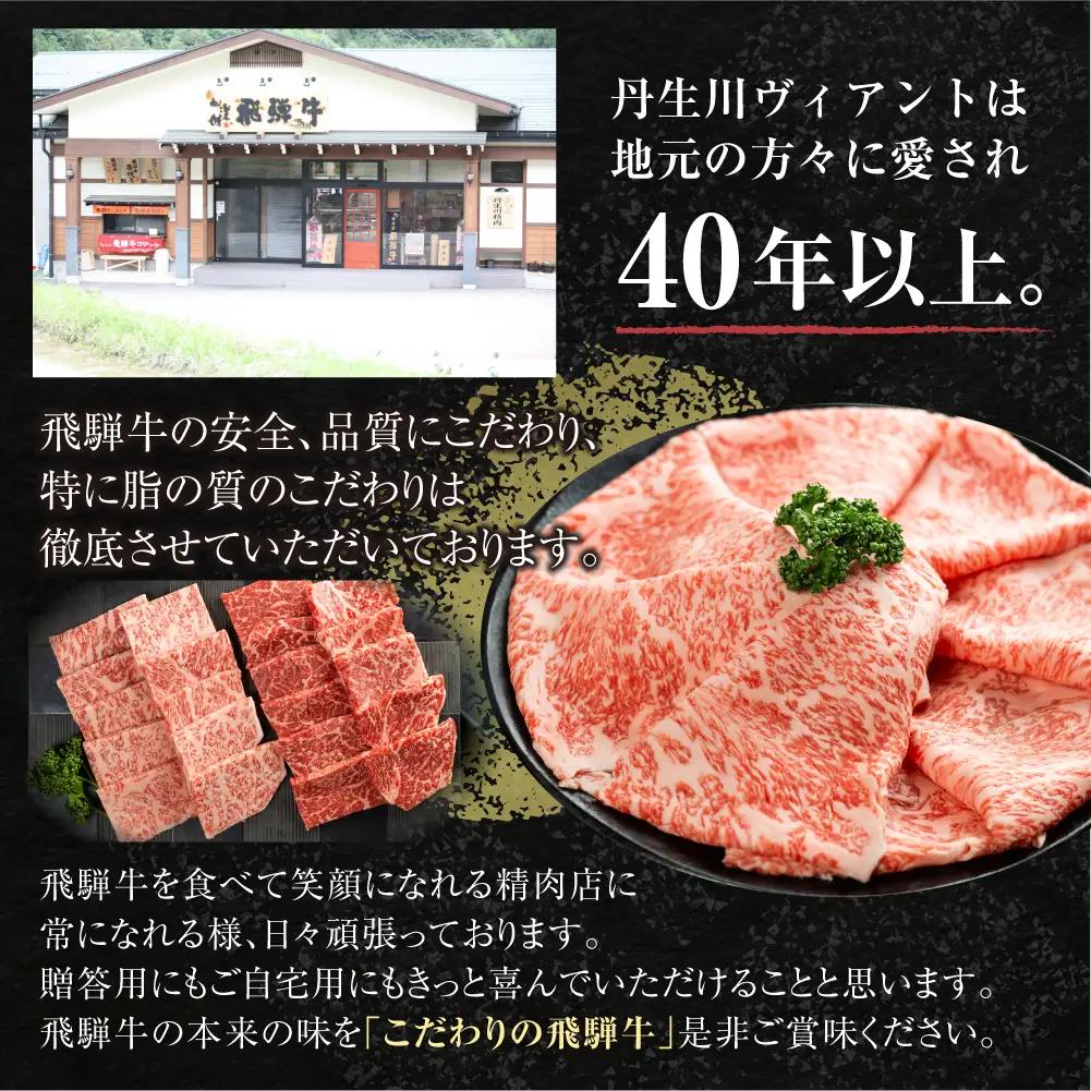 2種食べ比べ 焼肉！飛騨牛 A5等級  500g ( サーロイン250g＋赤身もも 250g)  | 焼き肉用 黒毛和牛 ブランド牛 和牛 牛肉 飛騨高山 丹生川精肉 JJ003VC13