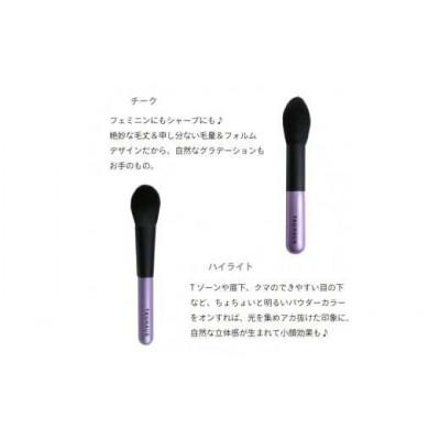 ふるさと納税 熊野町 熊野化粧筆　ROYAL5本&ブラシケースセット　ケース:ベージュ |  | 02