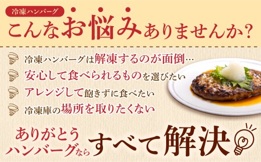 【11月発送】＼一番人気！／北海道産ありがとうハンバーグ(90g×24)