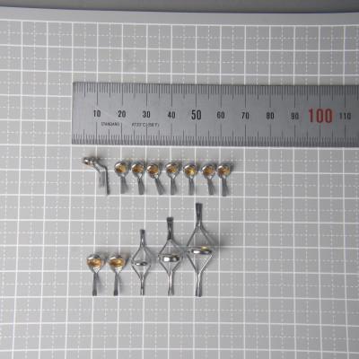 ふるさと納税 稲敷市 【岡田製作所】船小物竿ガイドセット　アンバー(釣り具) |  | 03