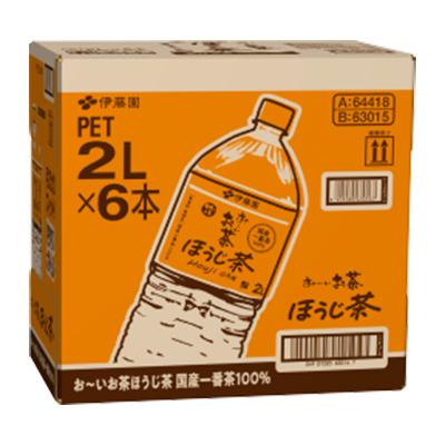 ふるさと納税 神河町 【毎月定期便】おーいお茶　ほうじ茶2L 6本全3回 |  | 01