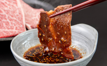 【宮崎牛】霜降り焼肉タレセットB　4等級以上 国産牛肉 ミヤチク 朱瑠璃/酒瑠璃＜2.4-7＞