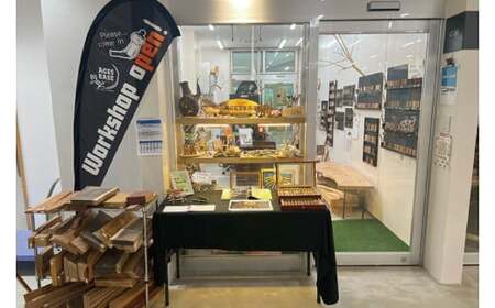 ★工房にお越し頂ける方限定★沖縄天然木の木軸ペン作り体験（ツイスト・ノック式タイプ）(CL005)